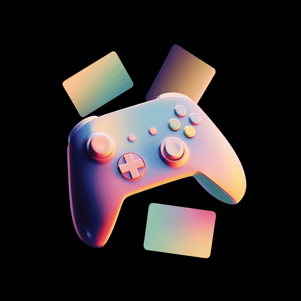 A vibrant depiction of game mechanics like points, levels, and achievements integrated into everyday activities, illustrating how gamification influences habits and personal development.